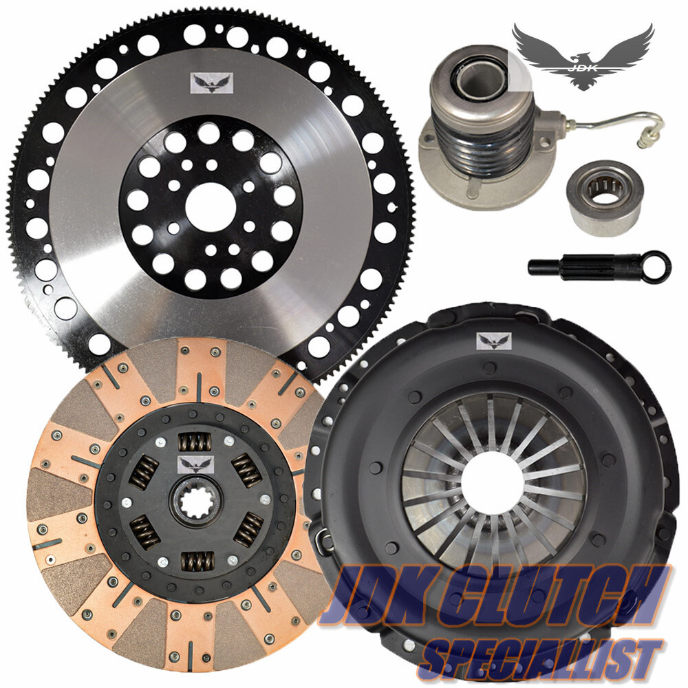 JDK DUAL FRICTION GRIP CLUTCH + FLYWHEEL KIT 2005-2010 MUSTANG GT BULLITT 4.6L