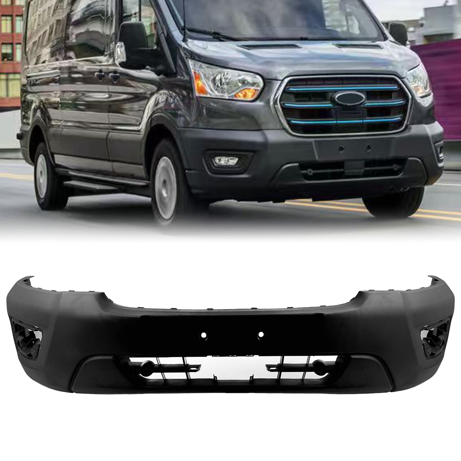 For 2020-2024 Ford Transit 150-E-Transit Front Bumper Lower Cover Local Pickup For 2020-2024 Ford Transit 150-E-Transit Front Bumper Lower Cover Local Pickup