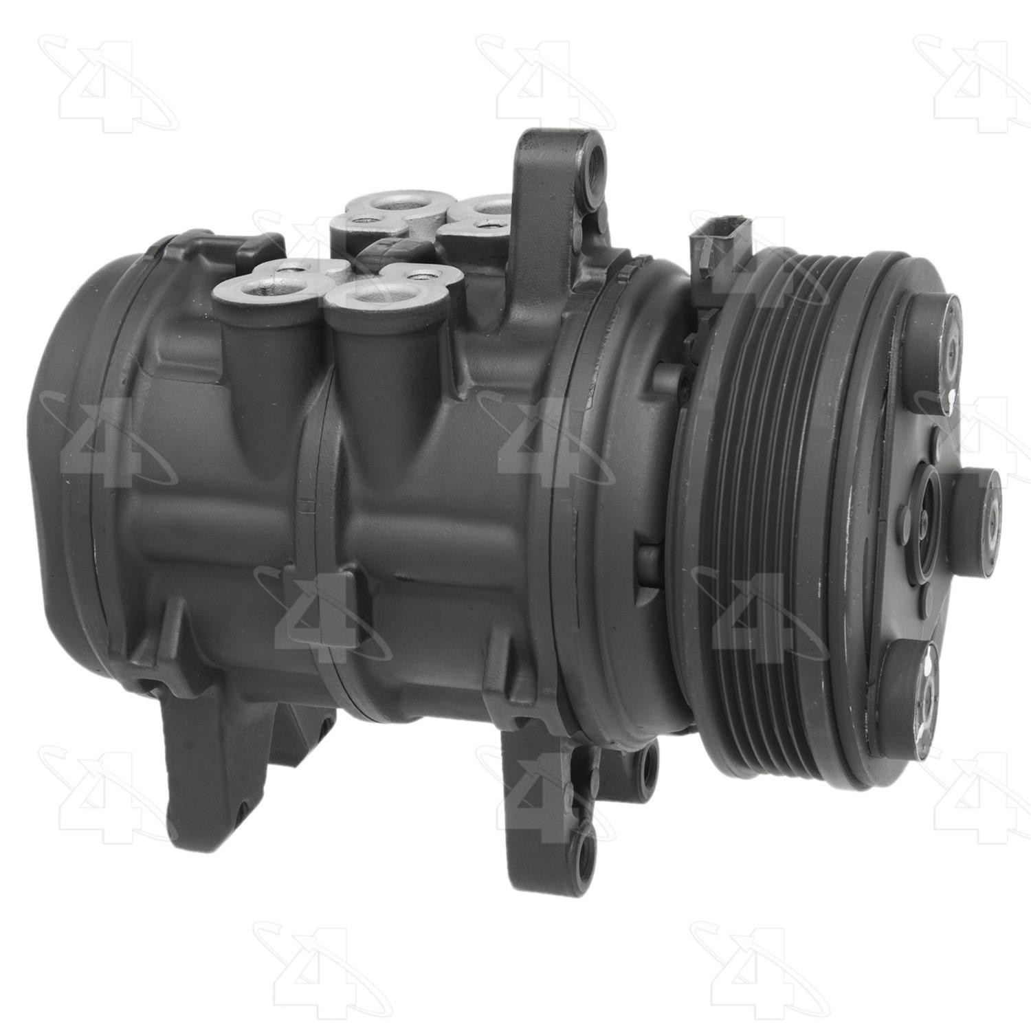 Four Seasons Air Conditioning Compressor Reman Aluminum 6P148A R-134A Ea