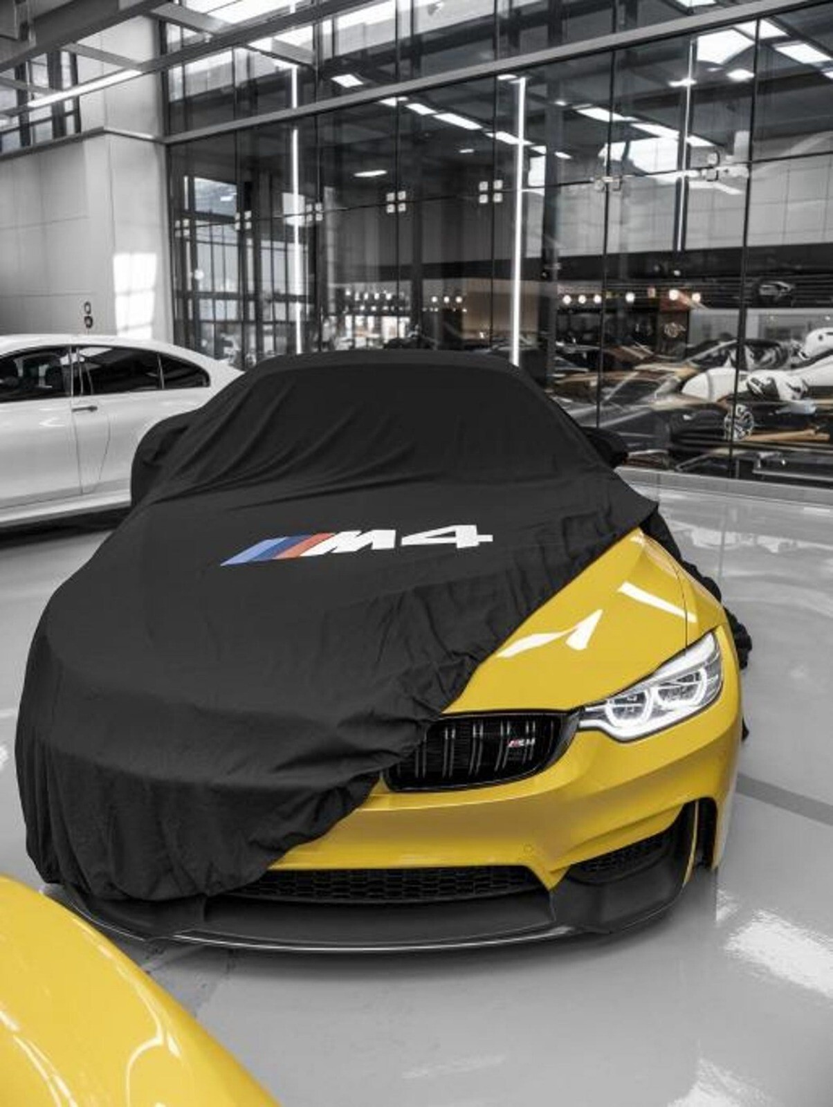 🔁 BMW M4 Car Cover Class Dust Proof Windproof  Combing Soft Indoor Car Cover