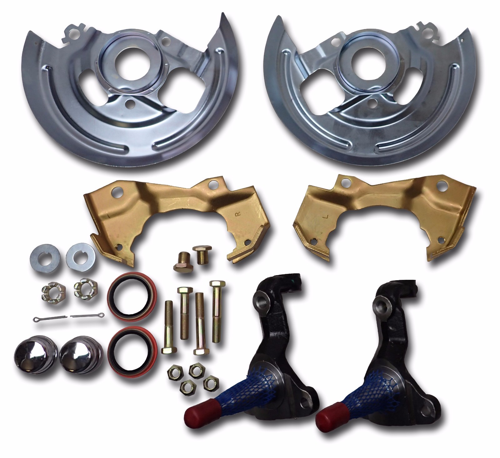 1964 - 1967 chevelle malibu gto front disc brake conversion hard parts kit 1964 - 1967 chevelle malibu gto front disc brake conversion hard parts kit