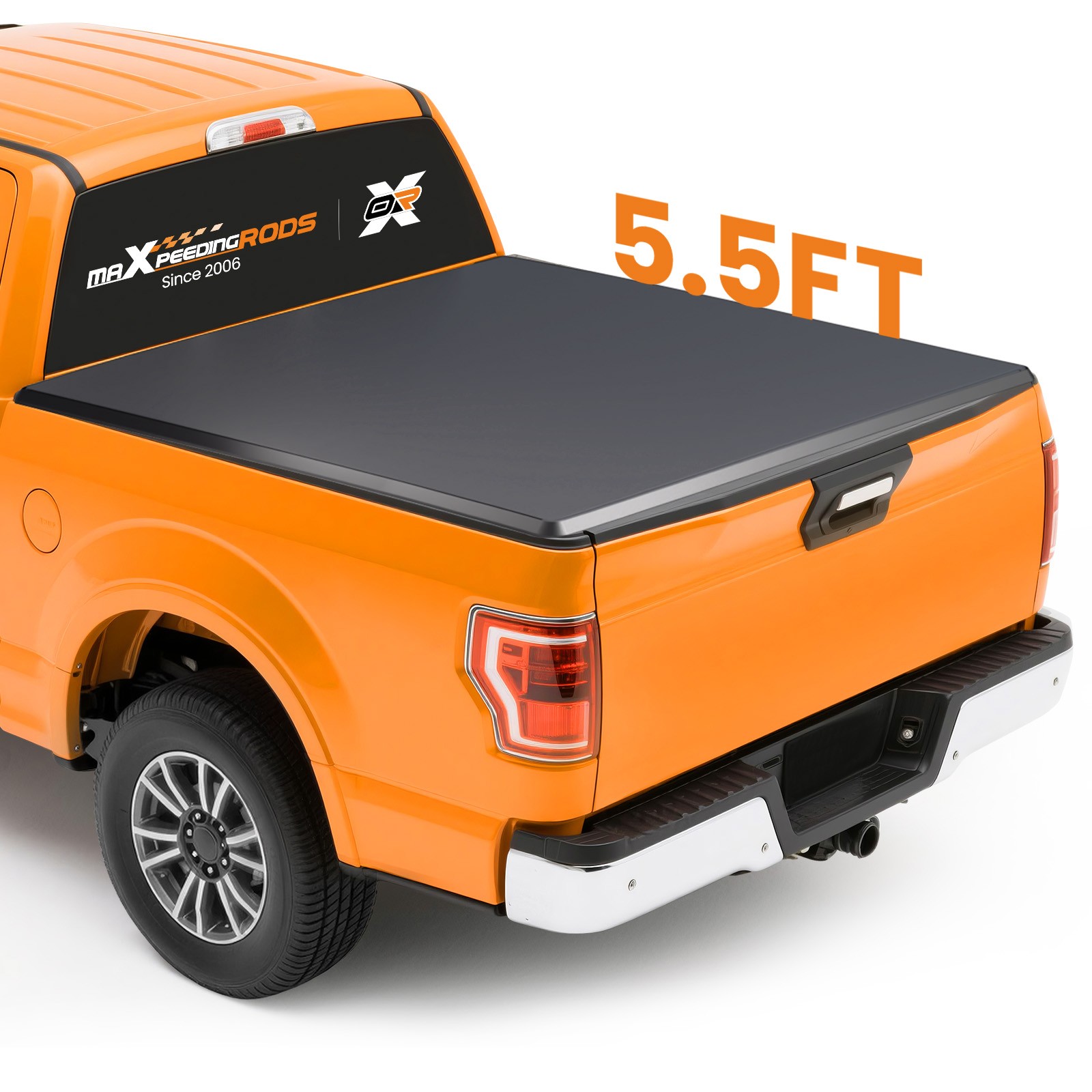 5.5ft Tri-Fold Truck Tonneau Bed Cover for Ford F150 2004-2014 Soft Dustproof