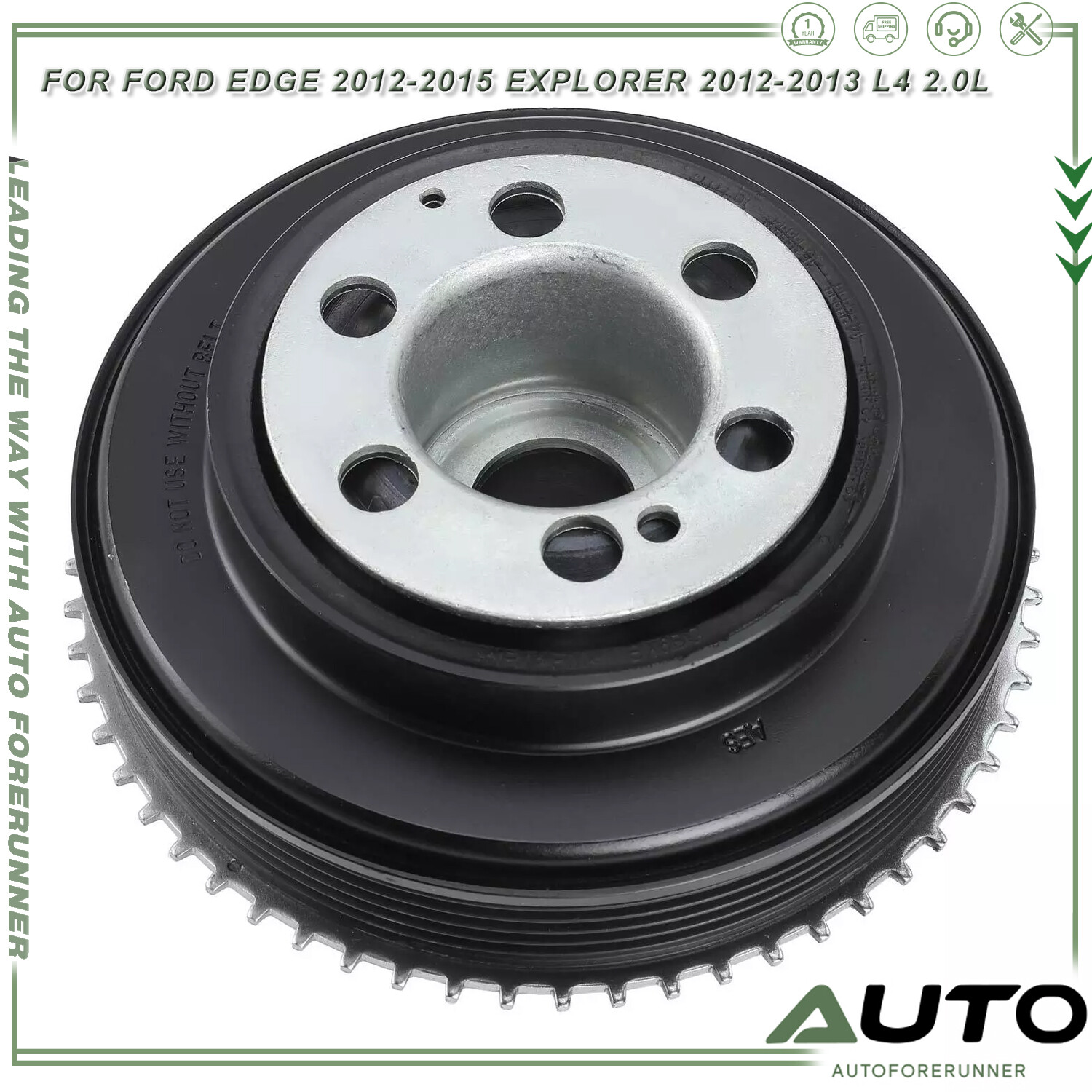 For Ford Edge 2012-2015 Explorer 2012-2013 L4 2.0L 1X Engine Harmonic Balancer