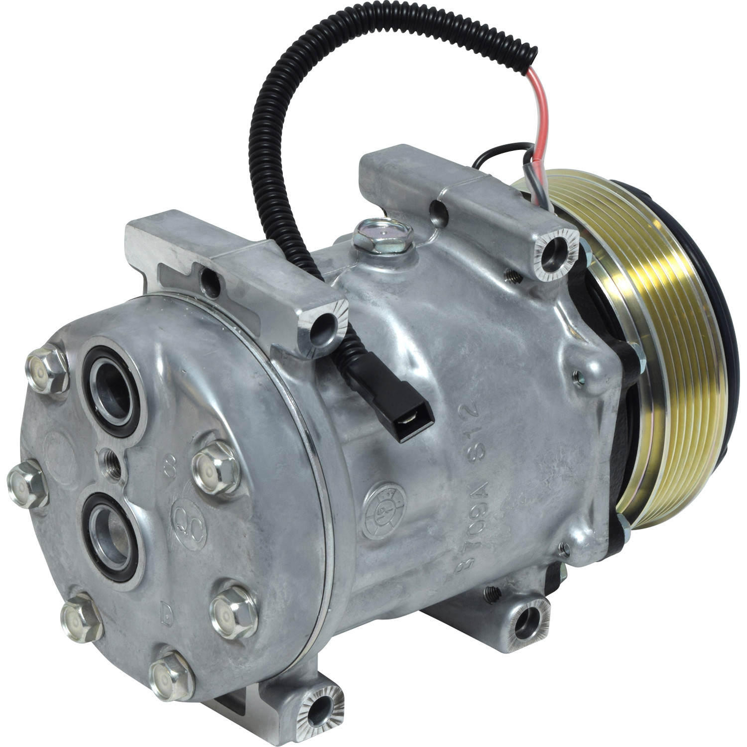 RYC Remanufactured AC Compressor Replaces Sanden 8244