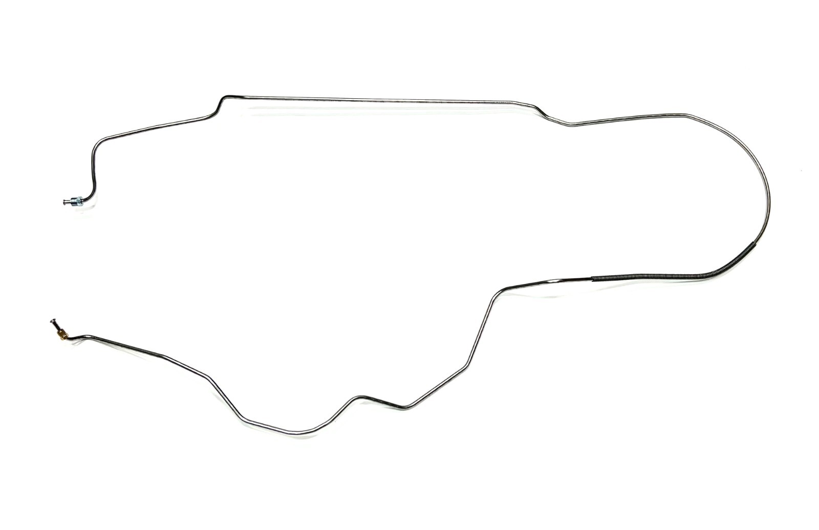 Front to Rear Brake Line - Fits 70-72 A Body Check Fitment Below - Stainless Front to Rear Brake Line - Fits 70-72 A Body Check Fitment Below - Stainless