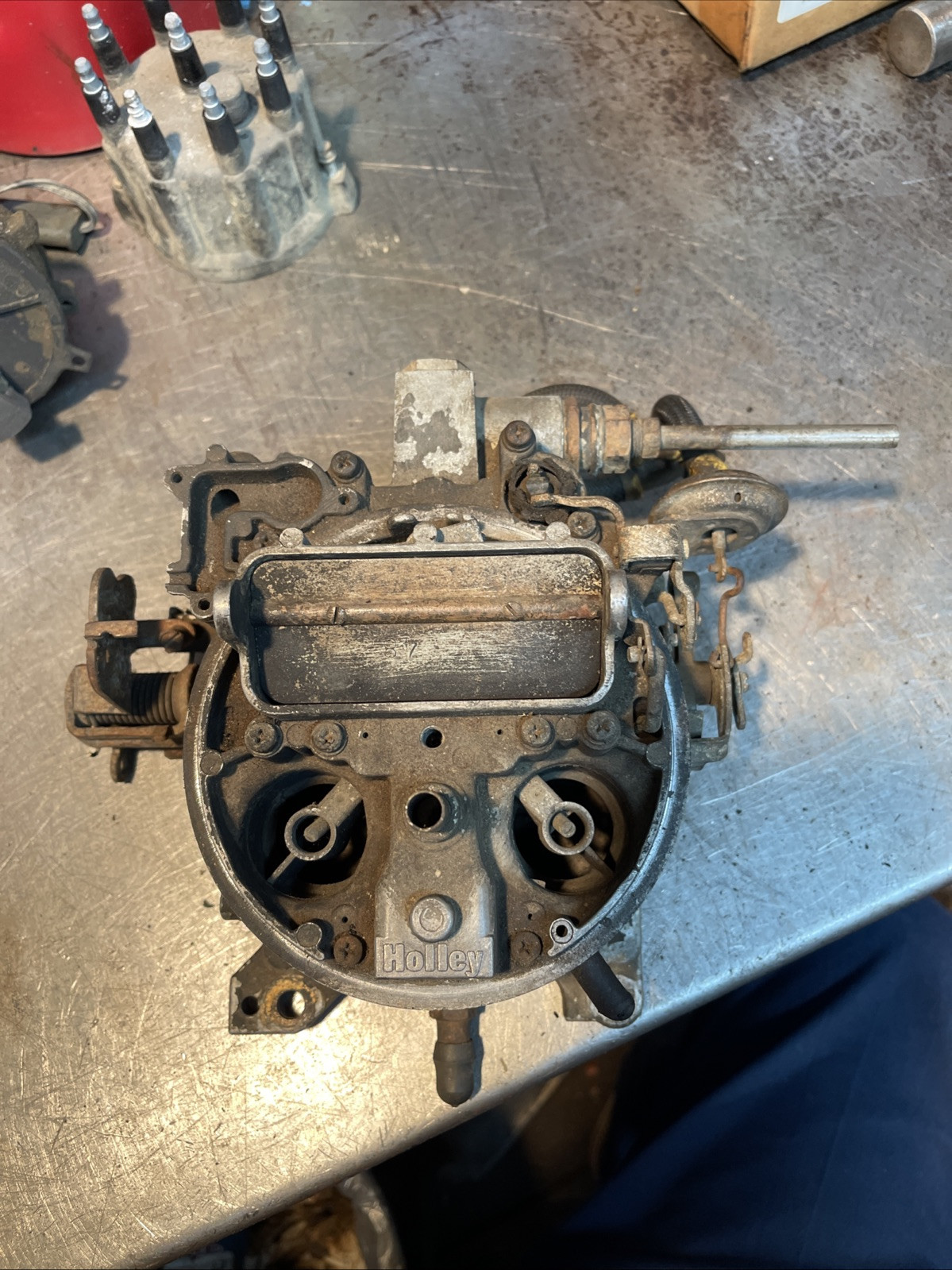 OEM Original 1990’s Small Holley 4 Barrel Carberator OEM Original 1990’s Small Holley 4 Barrel Carberator