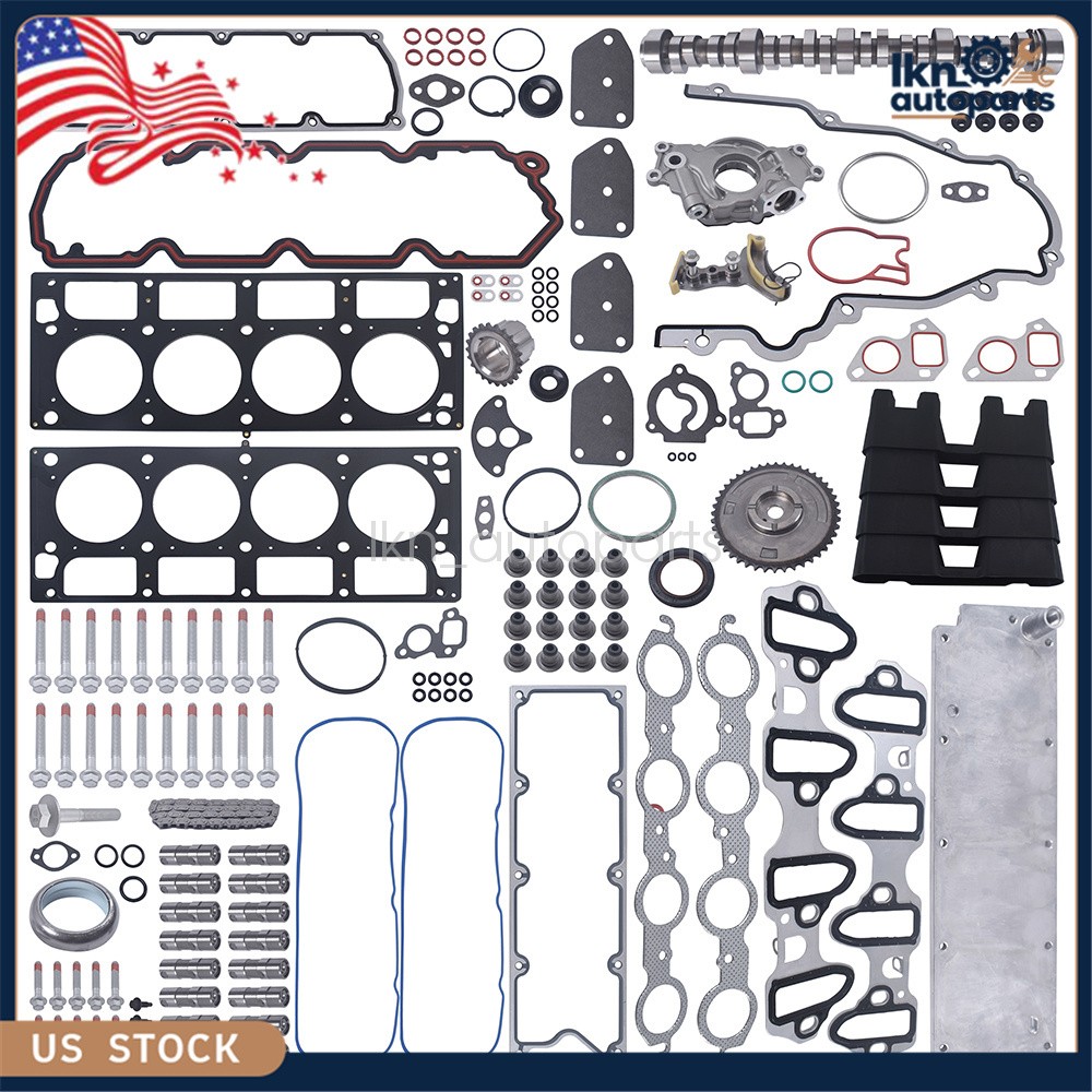 AFM DOD Lifter Camshaft Kit w/ Timing Valley Cover For 05-13 Chevrolet GMC 5.3L
