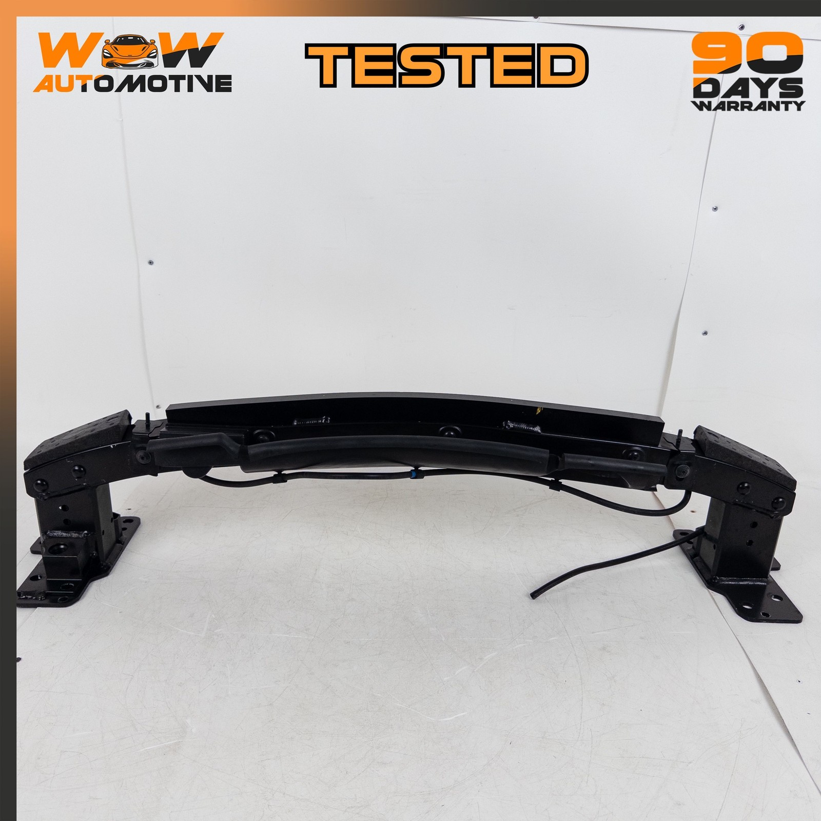 12-19 BENTLEY FLYING SPUR GT FRONT BUMPER REINFORCEMENT CRASH BAR BLACK OEM