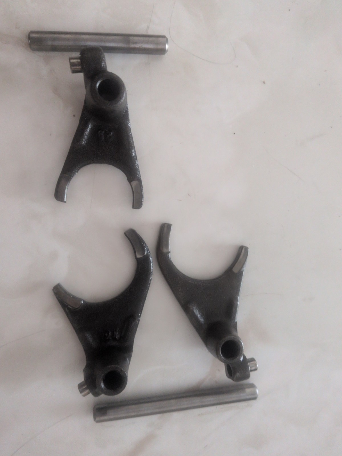 1988-91 KAWASAKI KX 125 TRANSMISSION FORKS 91 KX125