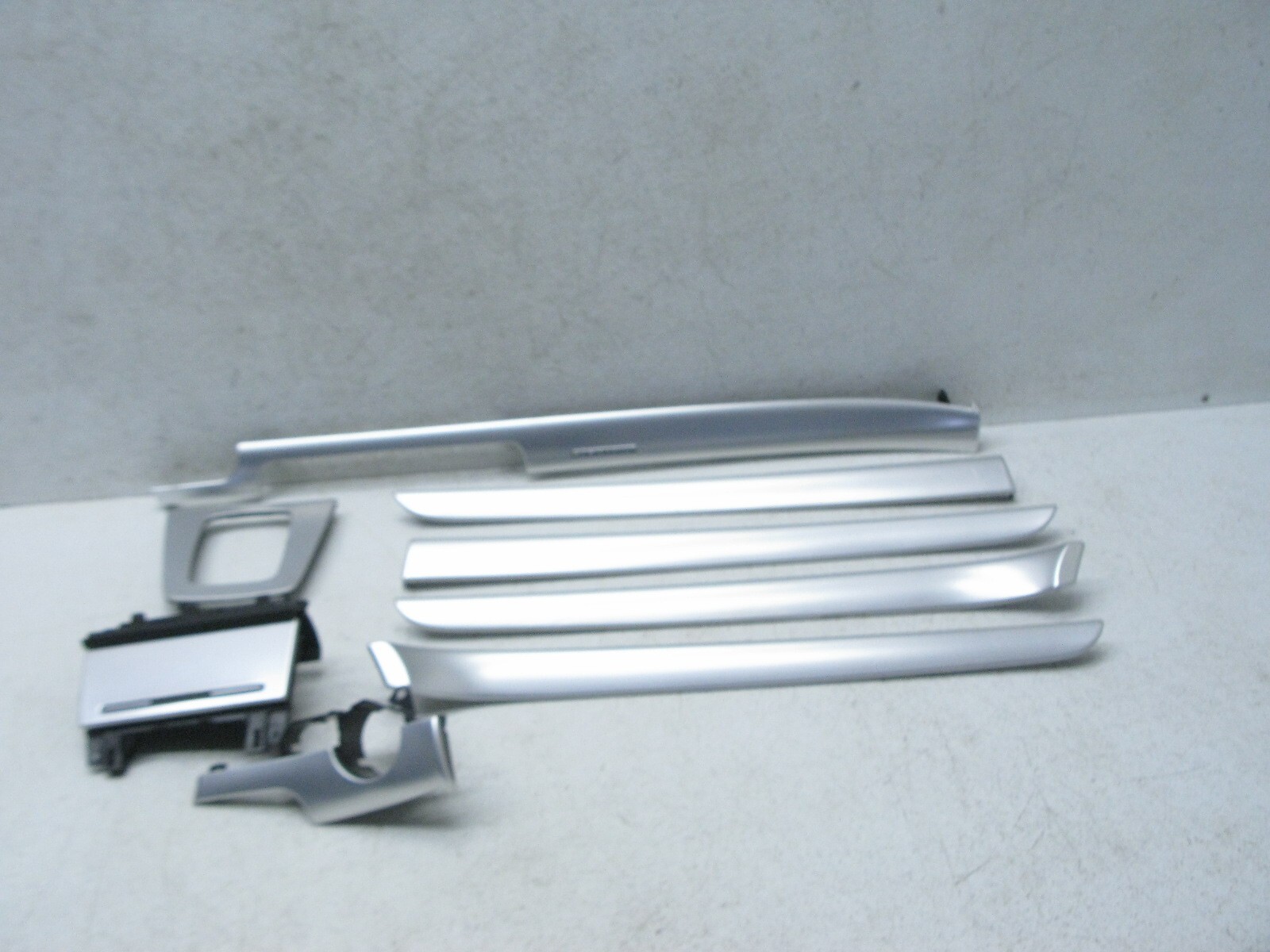 04-08 AUDI B7 A4 SEDAN ALUMINUM INTERIOR TRIM MOLDING KIT OEM 090722