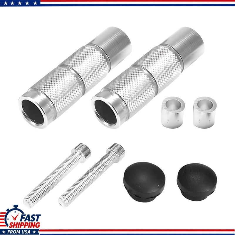 Aluminum Foldable Motorcycle Foot Pegs, Non-Slip Rear Footrest Installation Bolt Aluminum Foldable Motorcycle Foot Pegs, Non-Slip Rear Footrest Installation Bolt