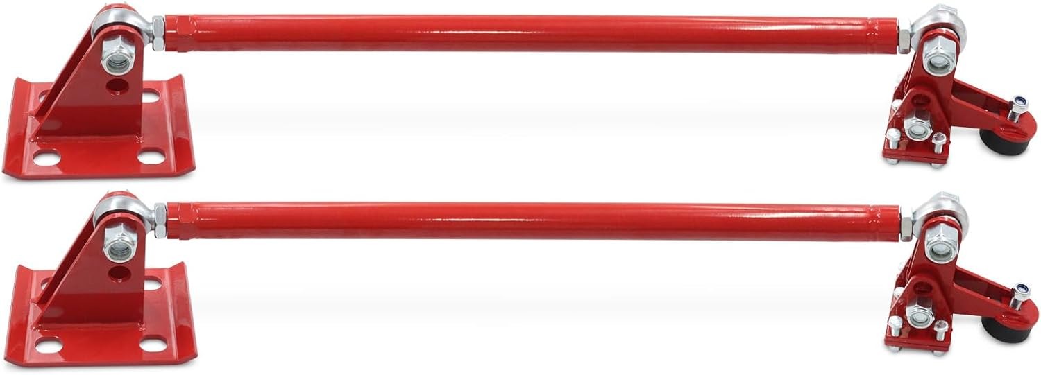 Traction Tie Bars For Chevrolet Silverado GMC Sierra 1999-2018 Red 2WD 4WD