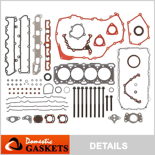 Fits 96-99 Chevrolet Cavalier Pontiac Sunfire 2.4L DOHC Full Gasket Set Bolts