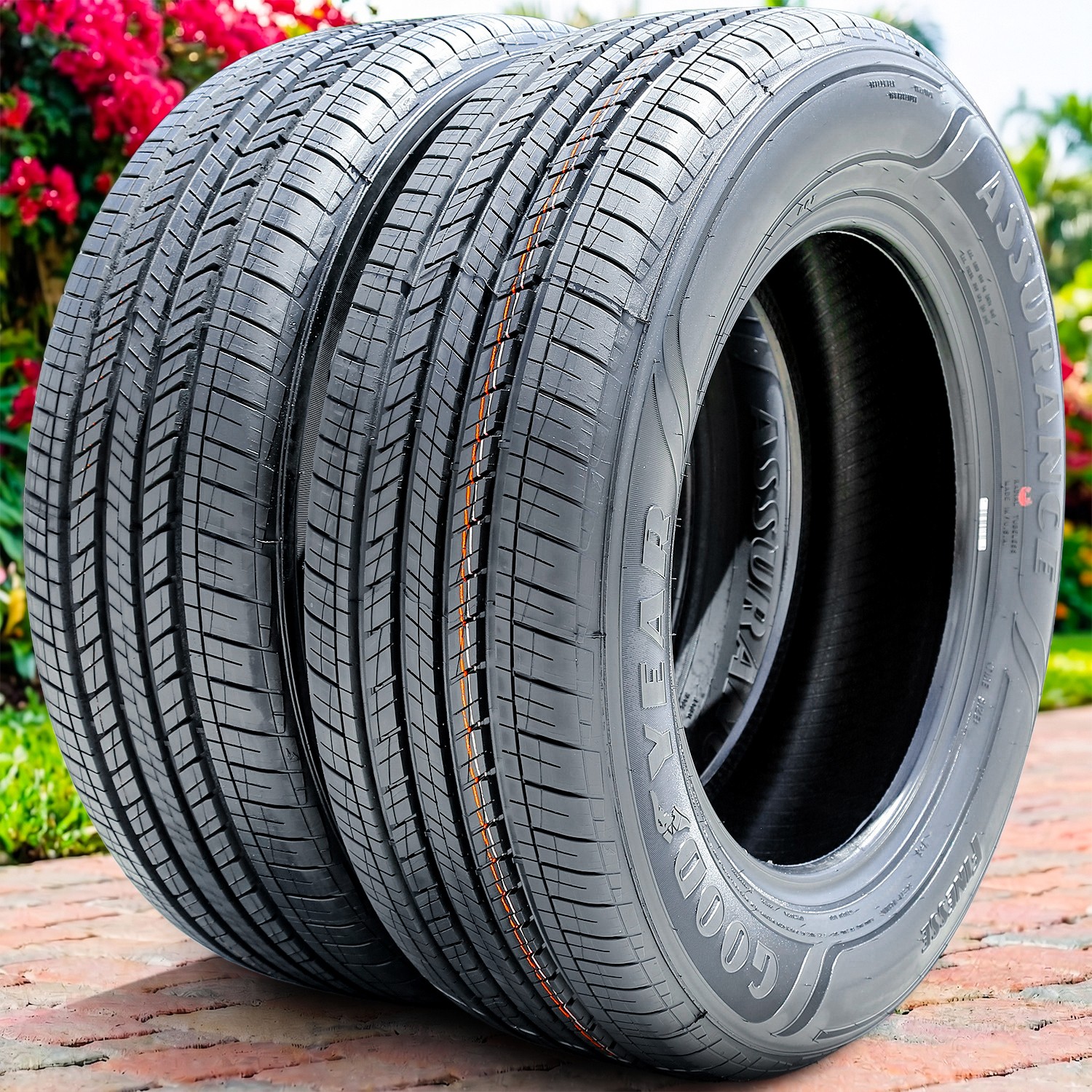 2 Tires Goodyear Assurance Finesse 225/65R17 102H (DC) AS A/S All Season 2 Tires Goodyear Assurance Finesse 225/65R17 102H (DC) AS A/S All Season