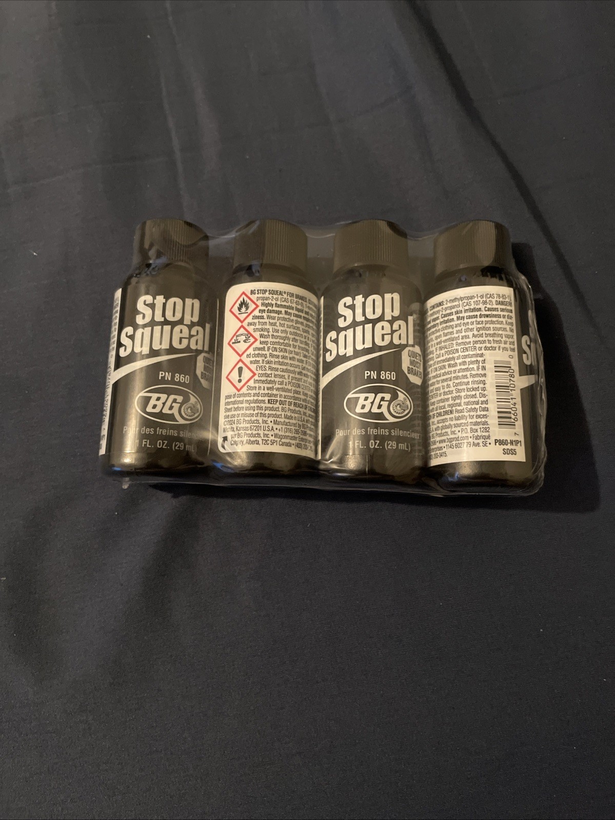 4pc Of BG Stop Squeal PN860 Quiets Noisy Brake 4pc Of BG Stop Squeal PN860 Quiets Noisy Brake