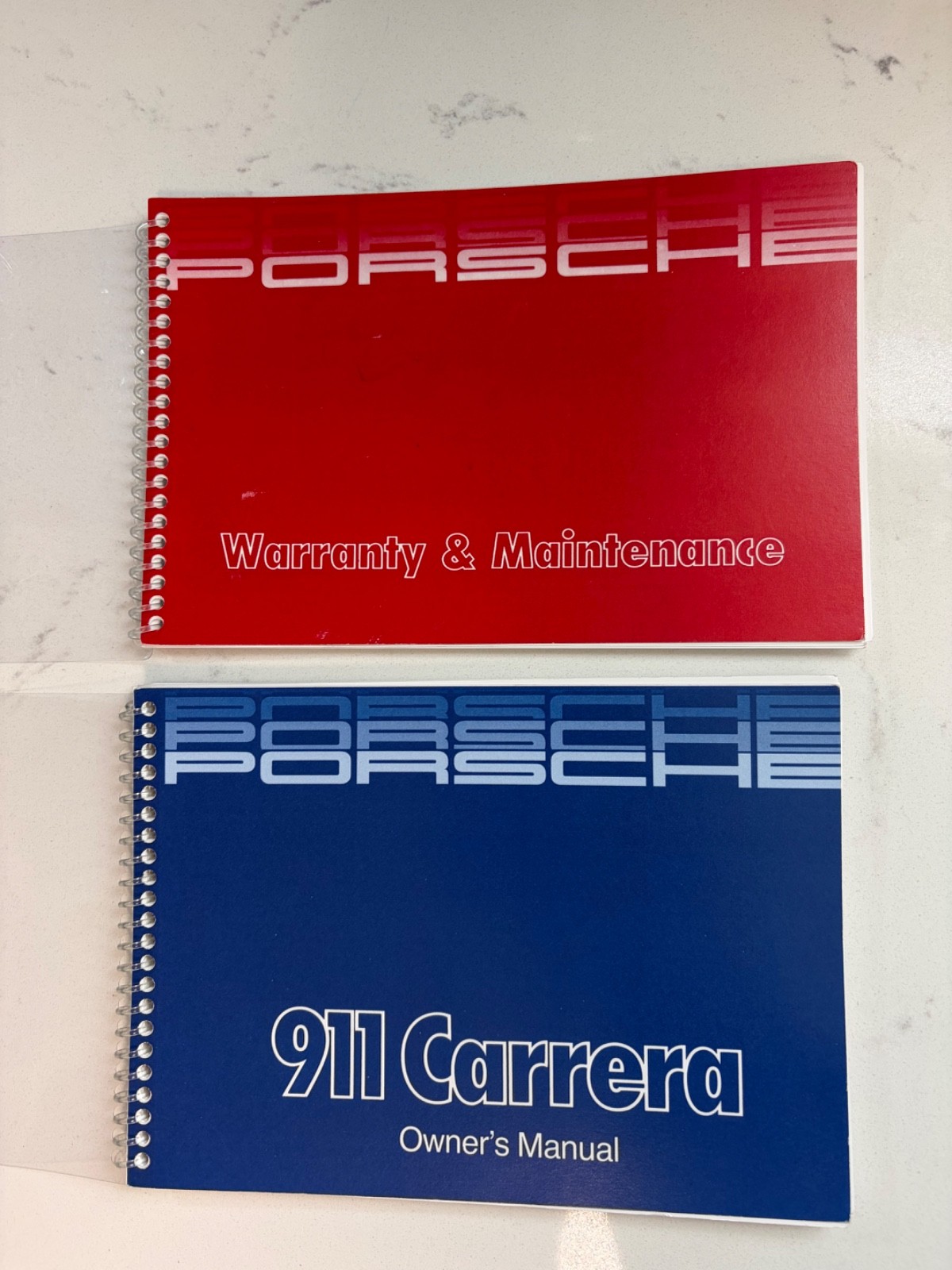 NOS 1984-1986 Porsche 911 Carrera Owners Drivers Manual Set Original Factory OEM NOS 1984-1986 Porsche 911 Carrera Owners Drivers Manual Set Original Factory OEM