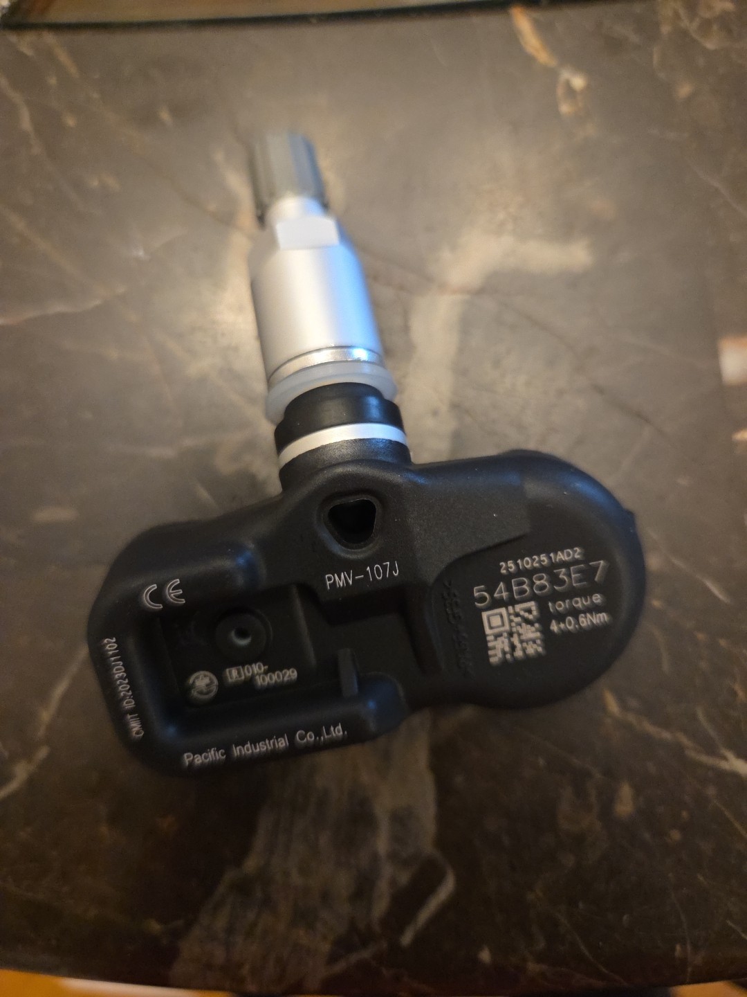 Toyota Genuine Tire Pressure Monitoring Sensor 54B83E7 Quantity 1