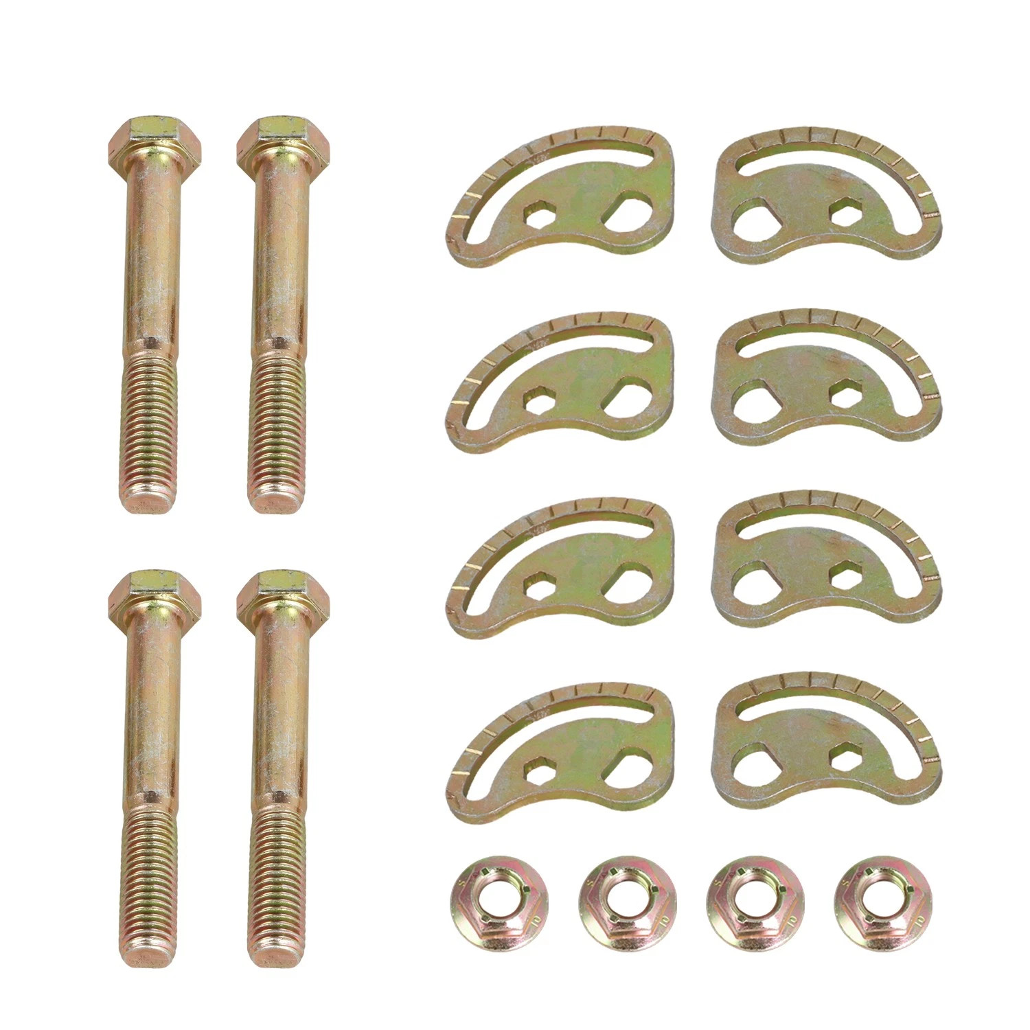 For Chevy Silverado GMC Sierra 1500 2500 4PCS Upper Control Arm Cam Bolts For Chevy Silverado GMC Sierra 1500 2500 4PCS Upper Control Arm Cam Bolts