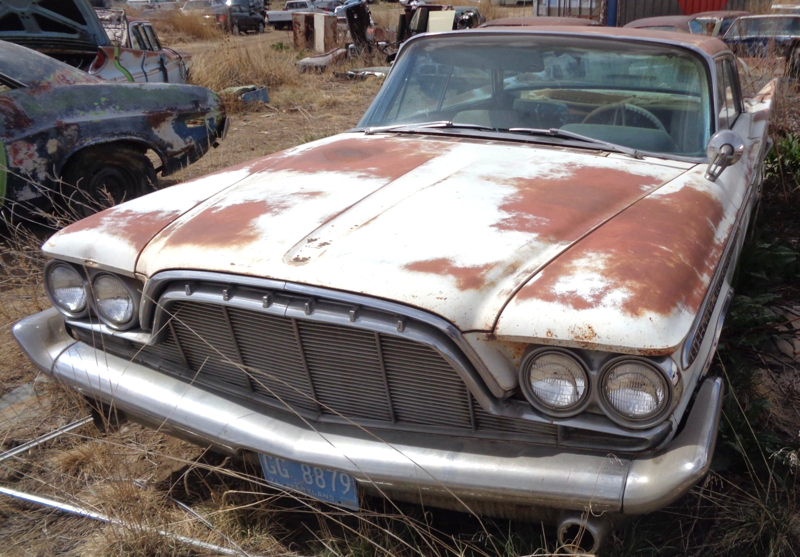 Parting 1960 Desoto Adventurer 4 Door Hardtop  Many Nice Parts