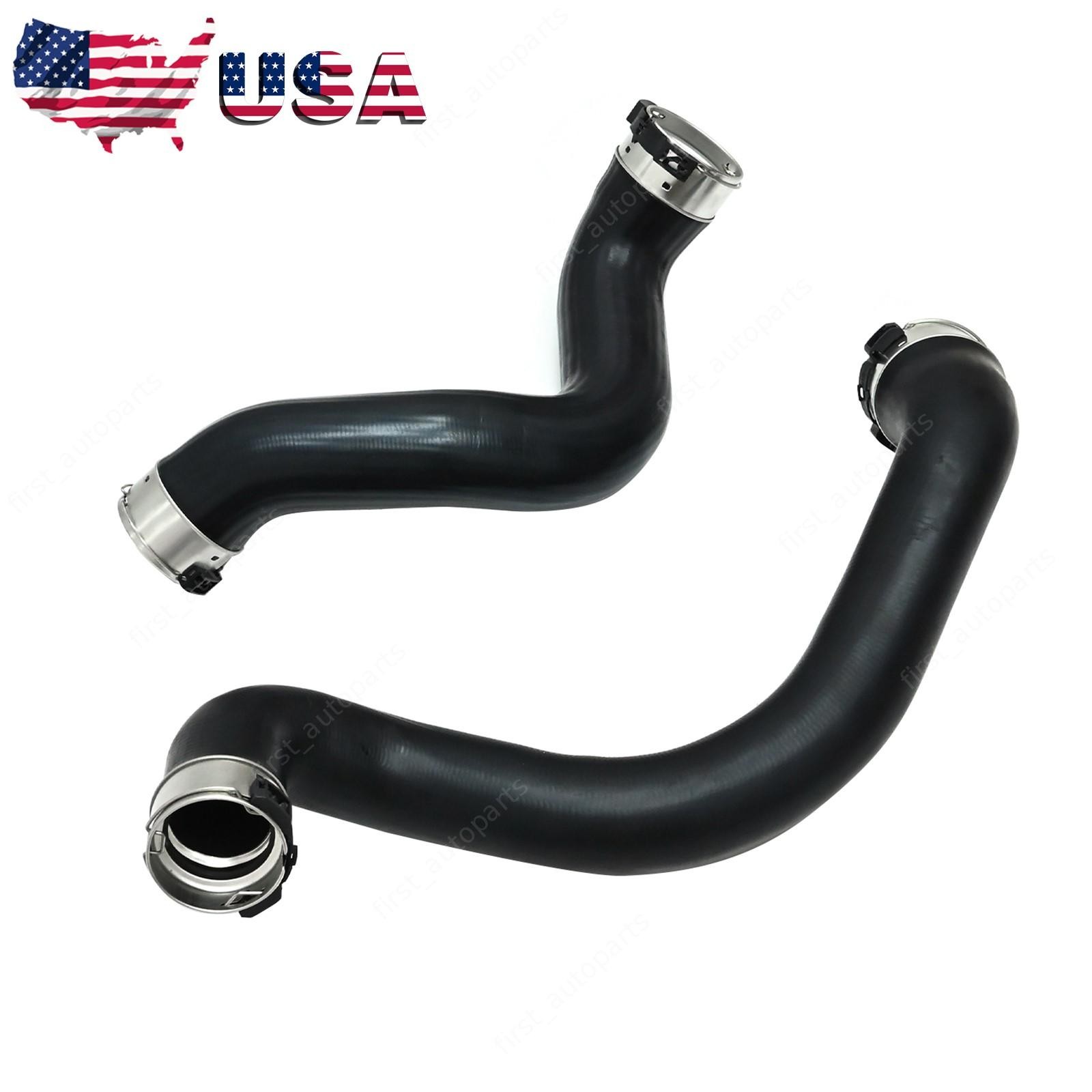 2X Intercooler Hose Driver LH&RH Side For Mercedes C250 Base Coupe 1.8L L4 12-15 2X Intercooler Hose Driver LH&RH Side For Mercedes C250 Base Coupe 1.8L L4 12-15