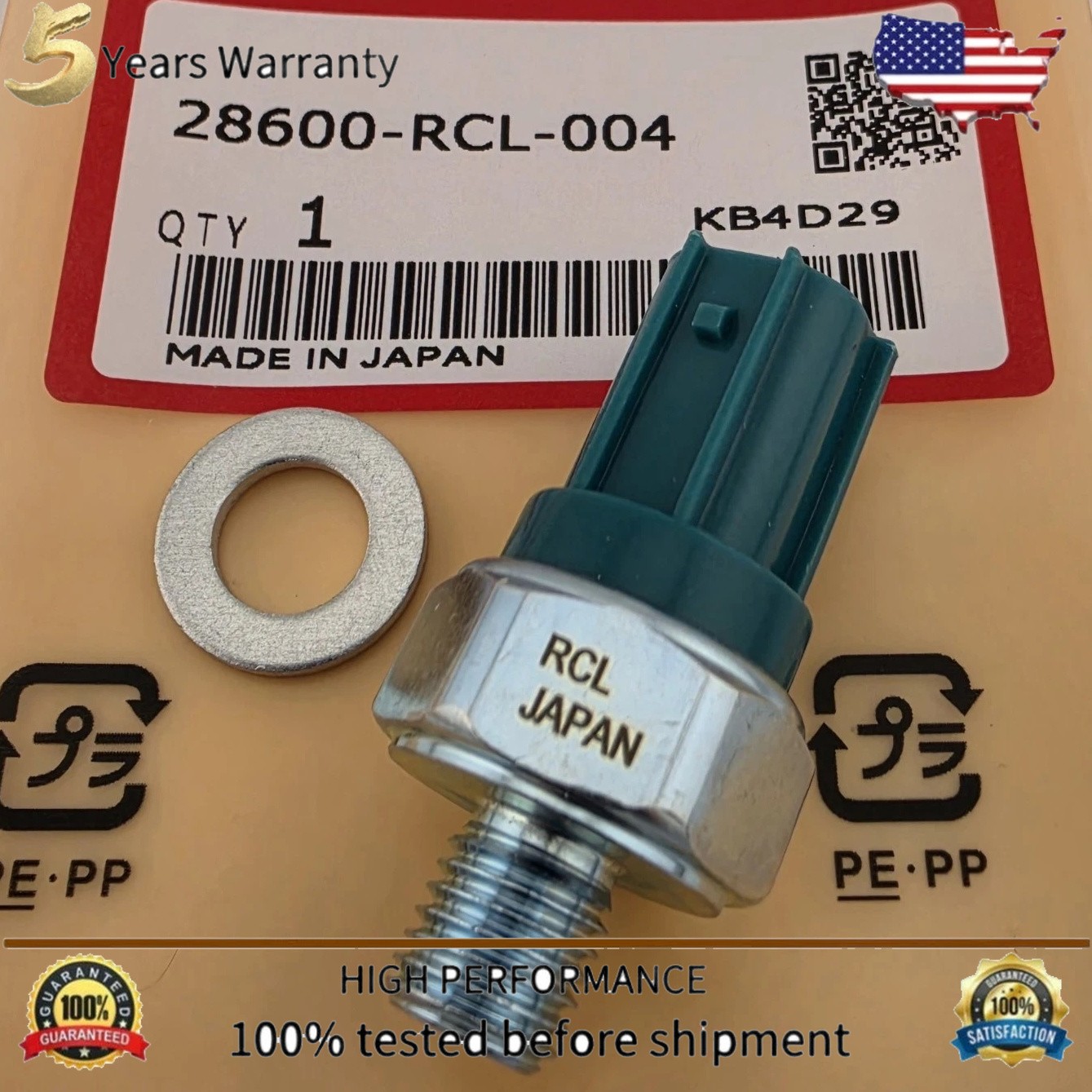 OEM At Oil Pressure Switch Transmission 2-3 Clutch for Honda Acura 28600-RCL-004