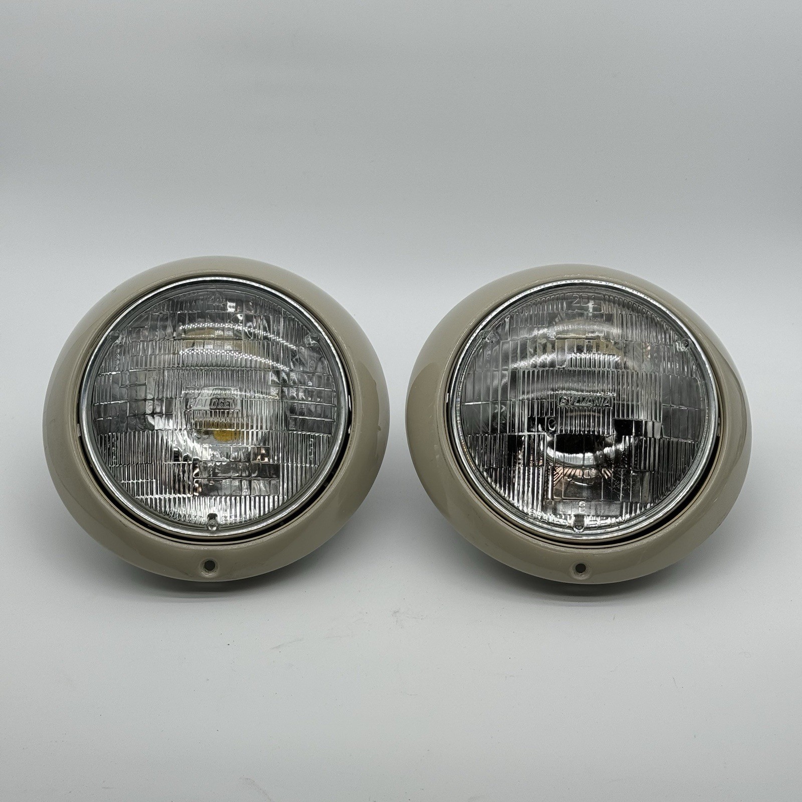 1978-1983 Porsche 911 Hella Headlight Pair SUGAR SCOOP Headlamps DOT