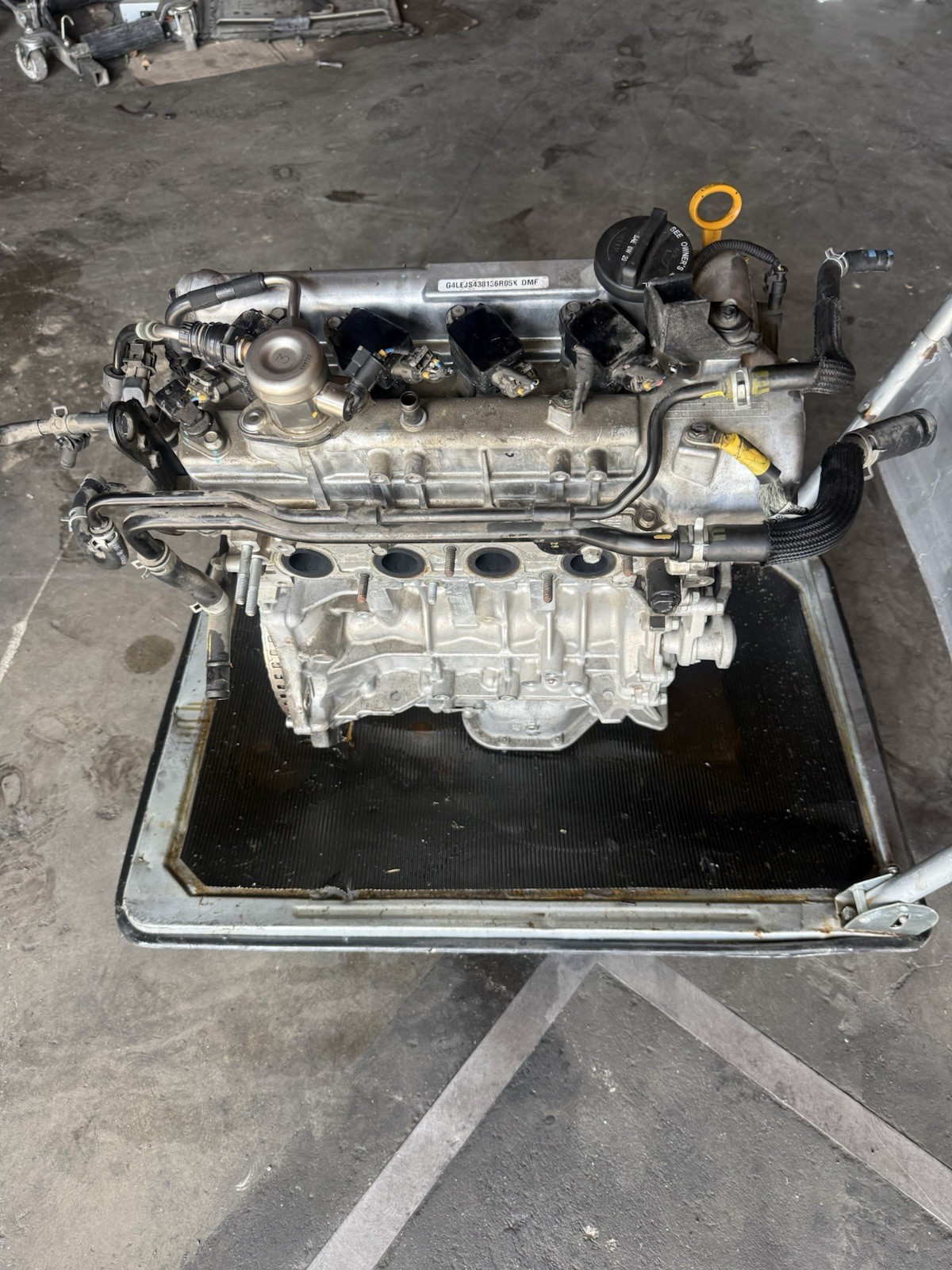 Engine Complete Assembly fits: 2017-19 Kia Niro 1.6L Hybrid VIN C 8th digit Engine Complete Assembly fits: 2017-19 Kia Niro 1.6L Hybrid VIN C 8th digit