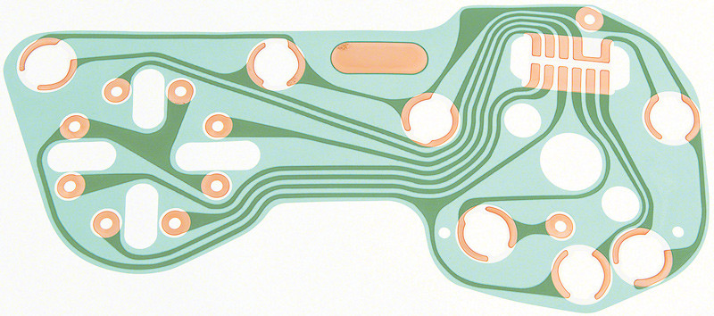1967-68 Firebird Printed Circuit With Gauges