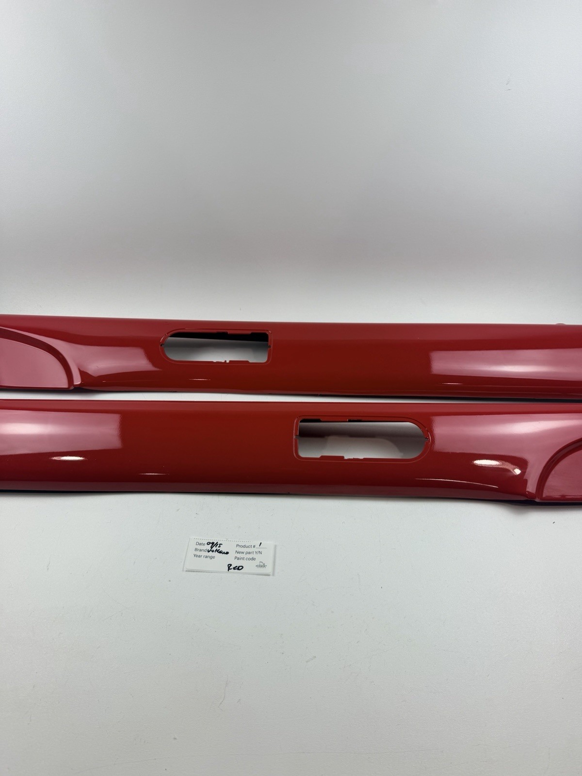 98-10 Volkswagen Beetle Coupe Hardtop LH & RH Front Door Panel Upper Bezel Trims