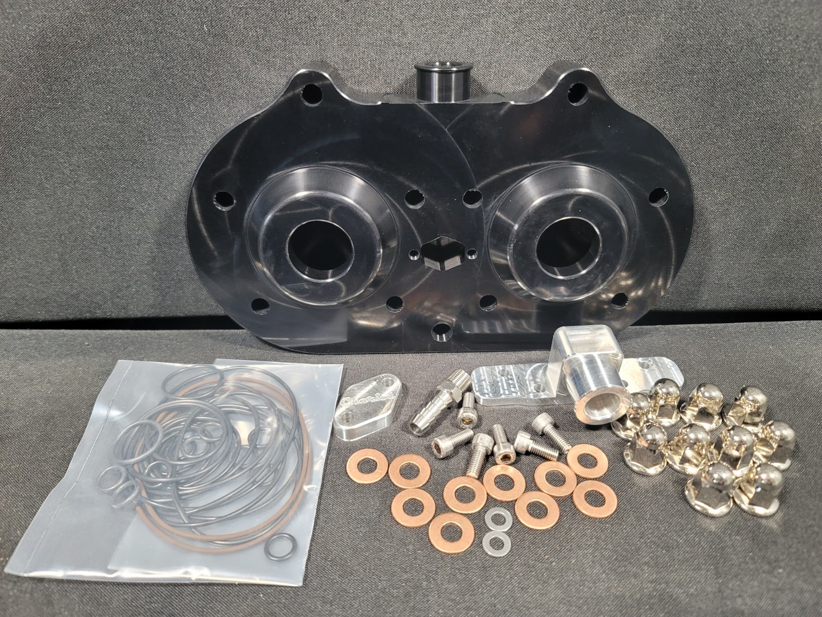 Yamaha Banshee Chariot Black Head Kit with Modquad Domes Yamaha Banshee Chariot Black Head Kit with Modquad Domes