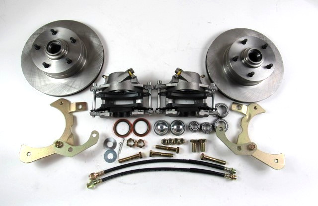 1955-1957 Tri-Five Belair Biscayne Front Disc Brake Kit 5557DBK1 1955-1957 Tri-Five Belair Biscayne Front Disc Brake Kit 5557DBK1