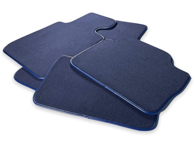 Floor Mats For Rolls Royce Shadow 1965-1977 Dark Blue Carpets AutoWin Brand
