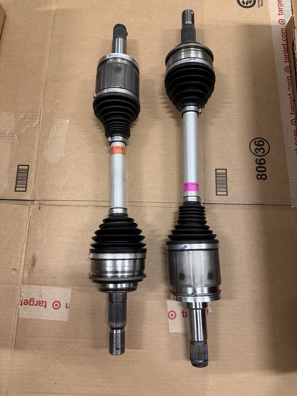 🛻 2022-2026 Toyota Tundra TRD Off Road Axle Set Genuine Product  2.5”-3” Lift