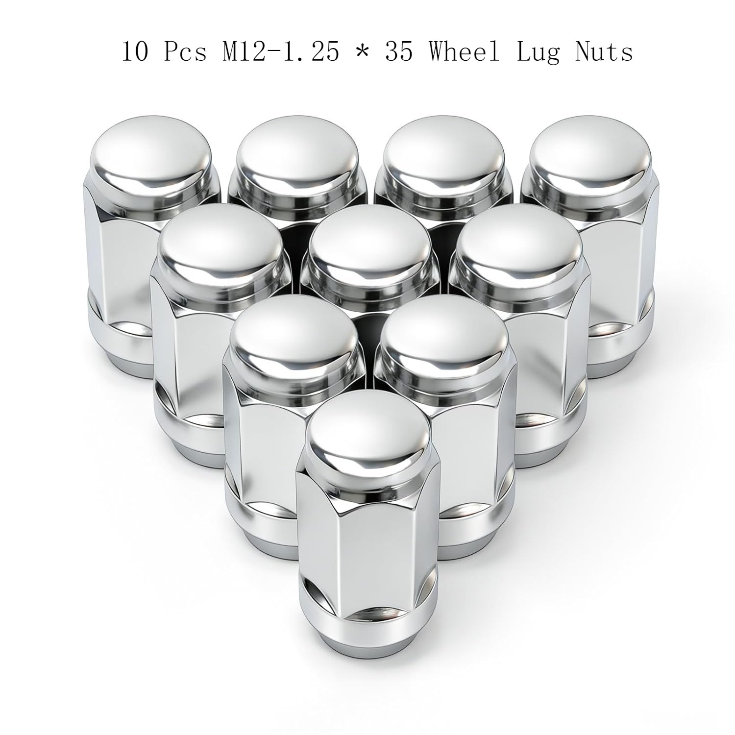 10-50 Pcs M12-1.25*35 Wheel Lug Nuts for Chevrolet Silverado Cadillac Universal 10-50 Pcs M12-1.25*35 Wheel Lug Nuts for Chevrolet Silverado Cadillac Universal
