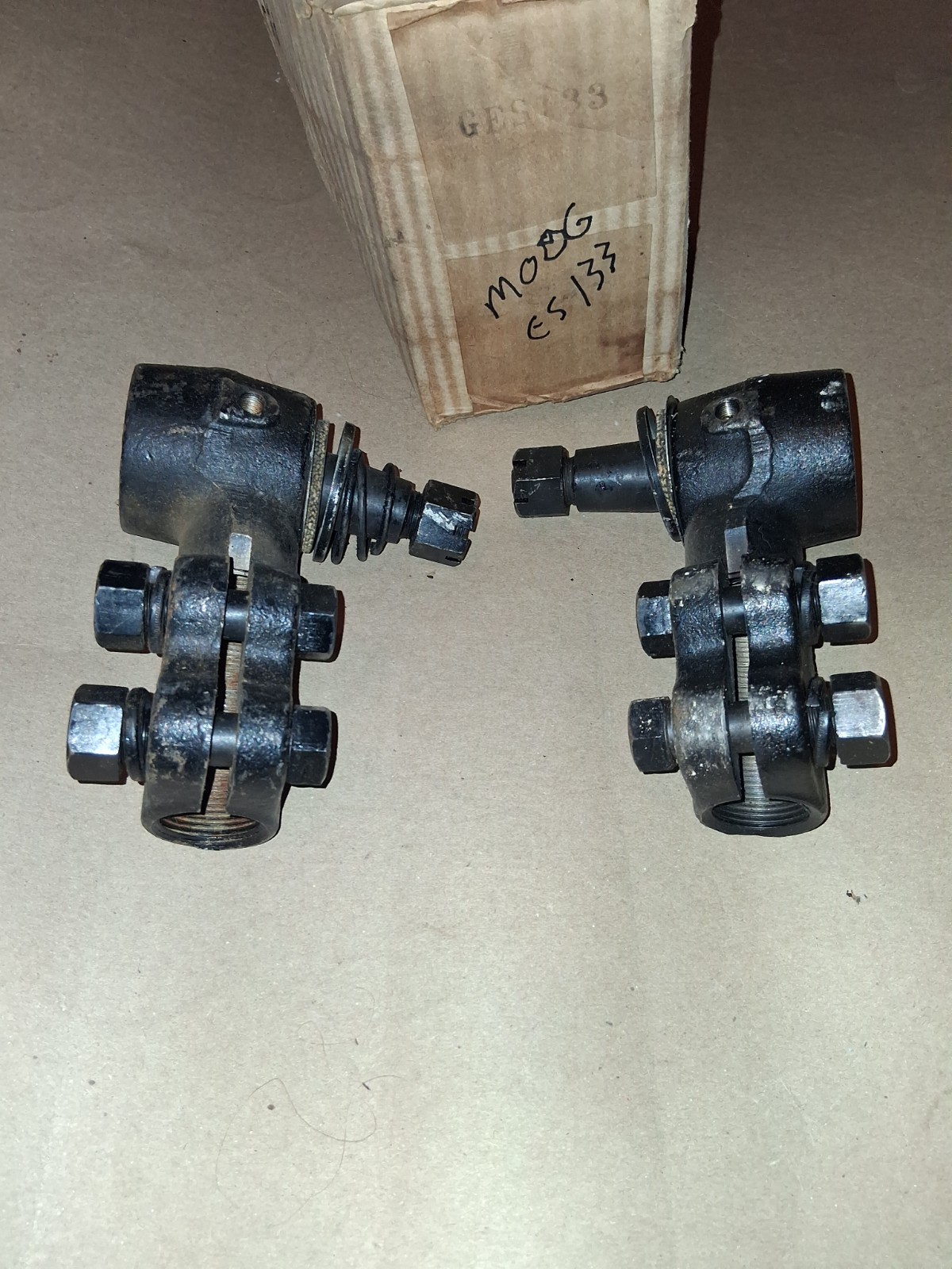 Vintage MOOG ES 133 Tie Rod Ends Vintage MOOG ES 133 Tie Rod Ends