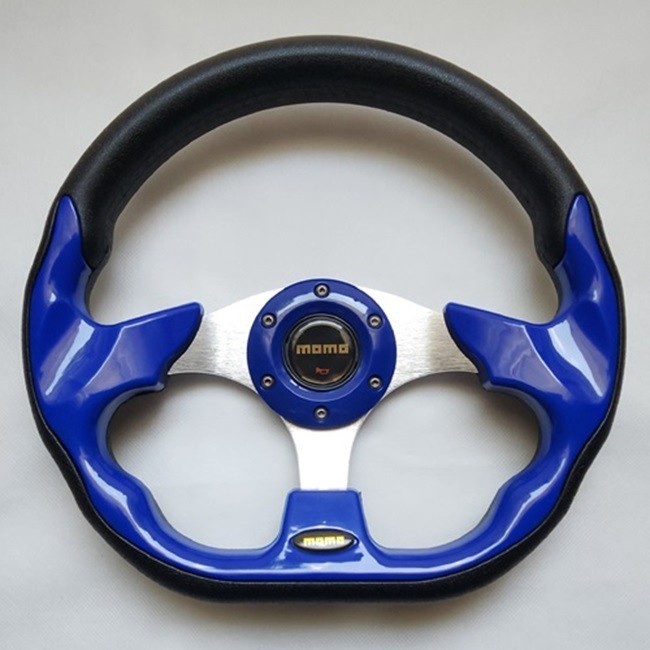 MOMO Eagle Street Sport Steering Wheel 320mm 12.5in Blue