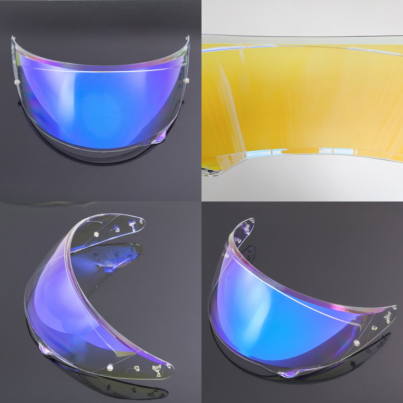 Motorcycle Helmet Visor face Lens Shield For HJC i11 HJ38 i71 F71 Clear Aurora