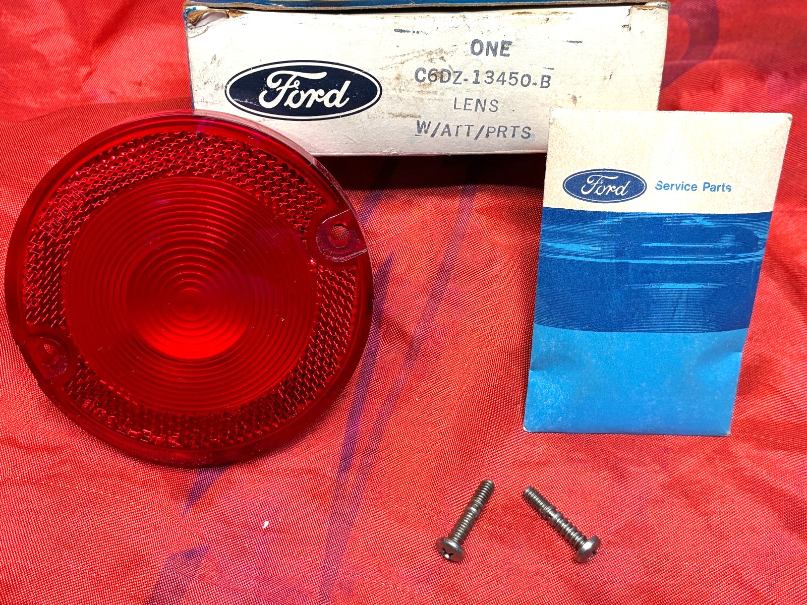 NOS? 1966 FORD FALCON STATION WAGON & RANCHERO TAIL LIGHT TAIL LAMP LENS