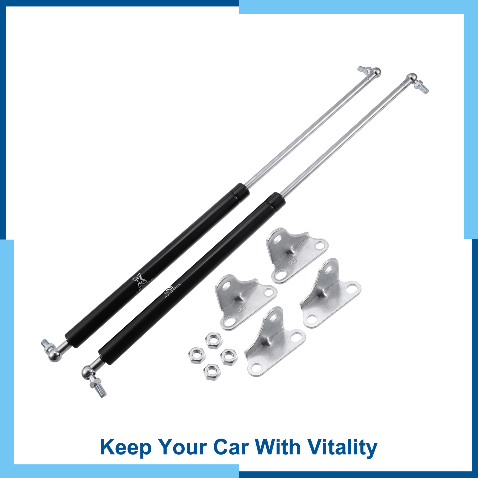 Universal Pack (2) 23inch 200lbs Gas Struts Springs Lift for Truck Bed Covers Universal Pack (2) 23inch 200lbs Gas Struts Springs Lift for Truck Bed Covers