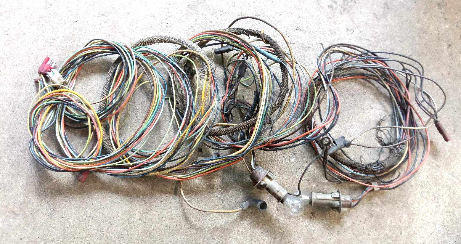 Vintage 1970 Ford Mustang Mach 1 Tail Light Harness