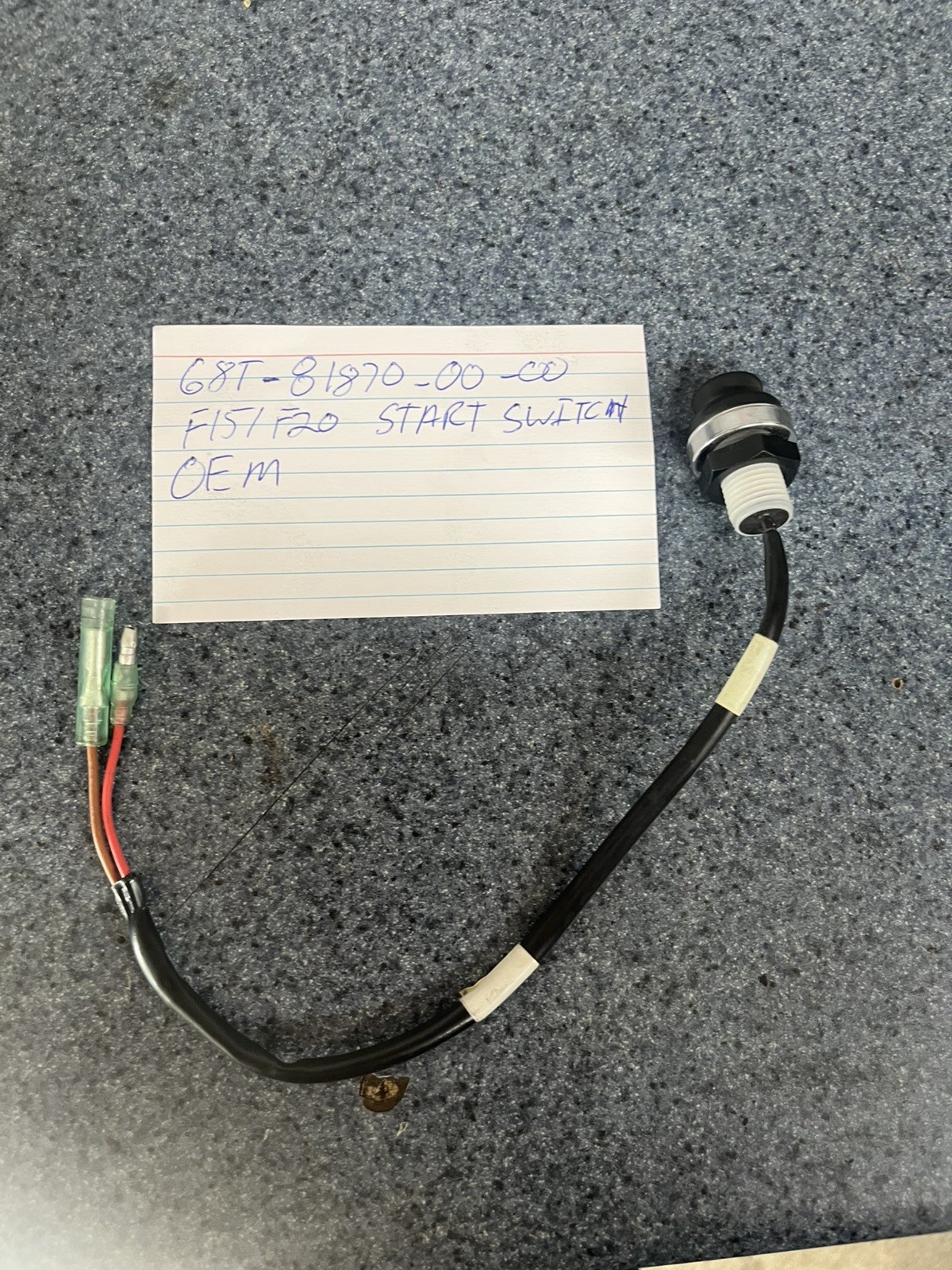 OEM Yamaha 68T-81870-00-00 - Starting Switch Assembly OEM Yamaha 68T-81870-00-00 - Starting Switch Assembly