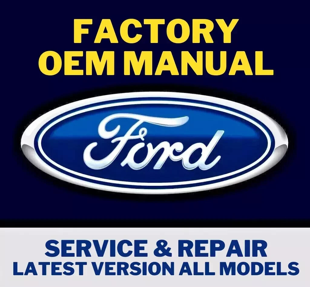2012-2013 Ford Complete Factory Service Manual - Repair Manual - OEM