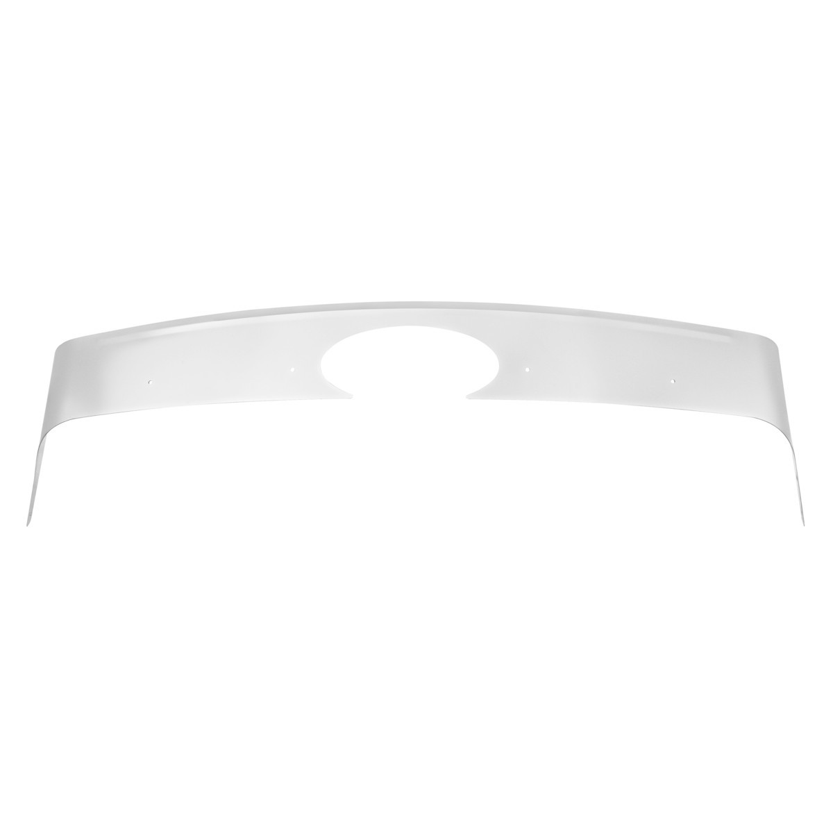 Bug Shield Deflector for 2022-2026 Peterbilt 579 in Stainless Steel