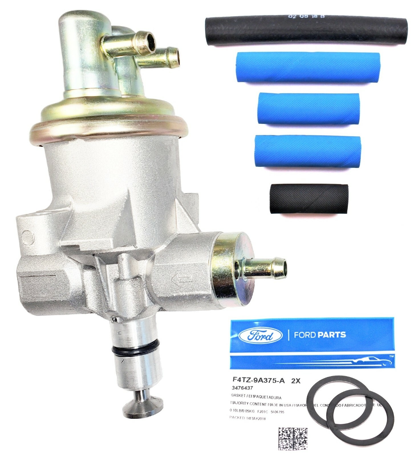 94-97 7.3L Powerstroke Carter Mechanical Fuel Pump & Banjo Washers Hose Line Kit 94-97 7.3L Powerstroke Carter Mechanical Fuel Pump & Banjo Washers Hose Line Kit