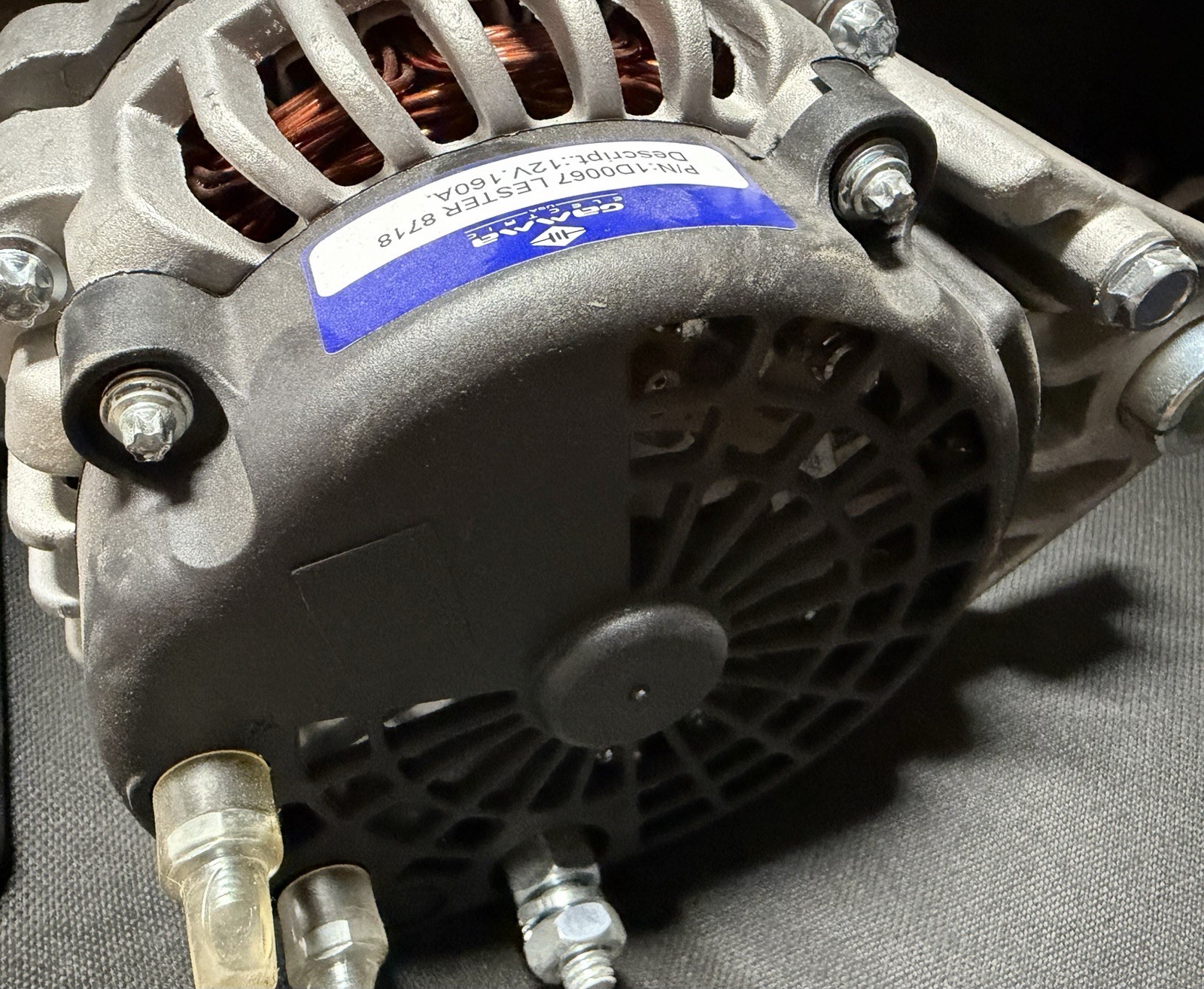 NEW 12V 160A Alternator Lester 8718 P/N 1D0067 Heavy Duty Truck