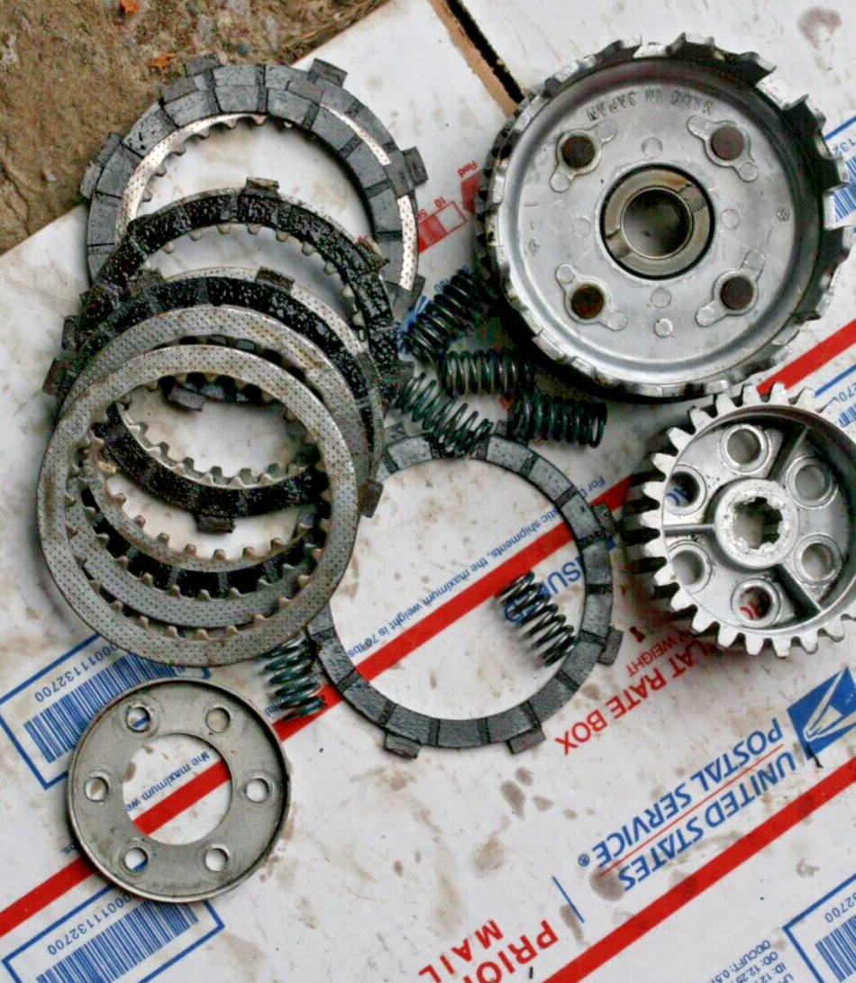 1966 SUZUKI B100 OEM CLUTCH PARTS /VIN#B100-54114 1966 SUZUKI B100 OEM CLUTCH PARTS /VIN#B100-54114