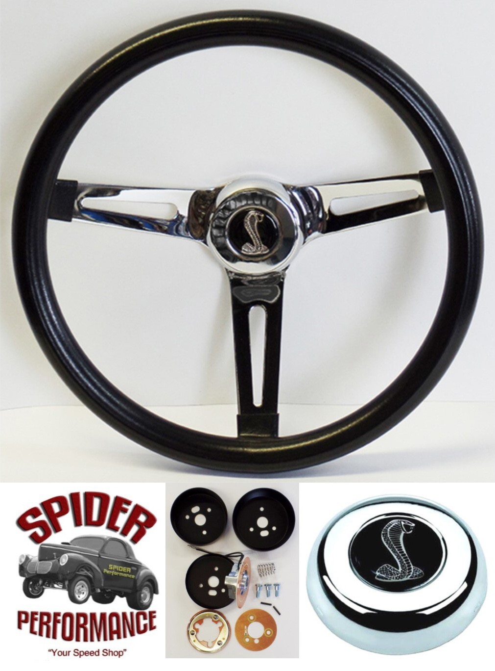 1970-1977 Mustang - Mustang II steering wheel COBRA 13 1/2