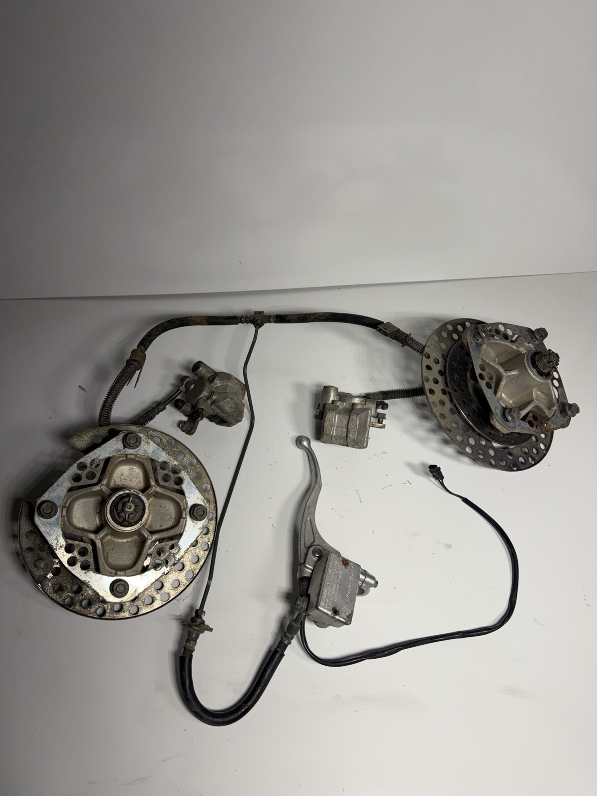 88-06 OEM Yamaha Blaster Hydroelectric Front Brake Kit Off A 04