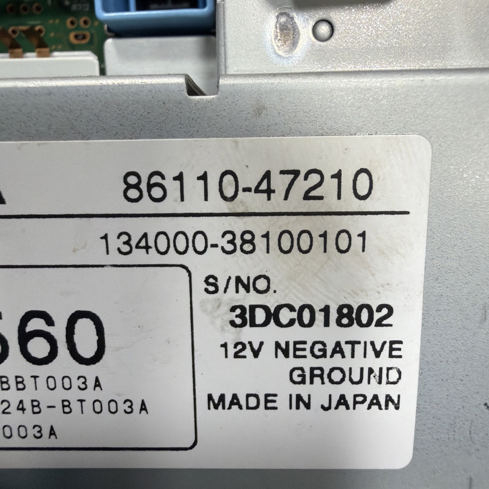 2006-2009 Toyota Prius MFD Dash Display Screen Radio OEM 86110-47210 2006-2009 Toyota Prius MFD Dash Display Screen Radio OEM 86110-47210