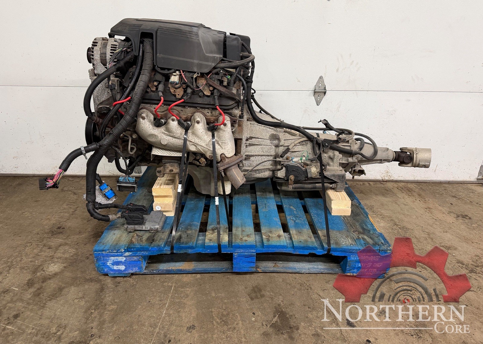 5.3 VORTEC LS ENGINE & 4L60E TRANS 2WD COMPLETE LS SWAP *ENGINE NEEDS REBUILT*